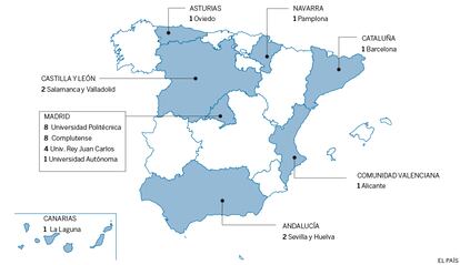 Madrid alberga más del doble de oratorios que en los campus del resto del país.