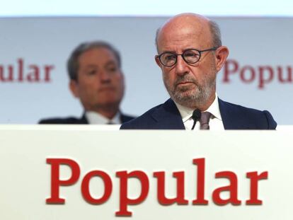 Emilio Saracho, en una imagen de cuando era presidente de Banco Popular.