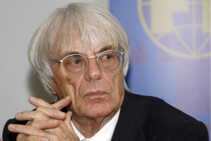 Bernie Ecclestone, patrón de la Fórmula 1.