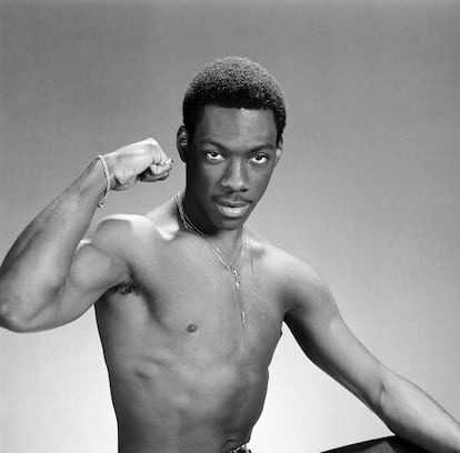 A young Eddie Murphy in a promotional image for 'Saturday Night Live.'