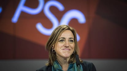 La socialista Carme Chac&oacute;n.