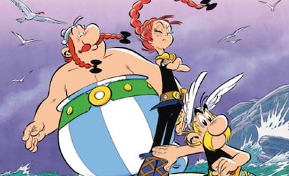 Portada en español del nuevo álbum de Astérix.