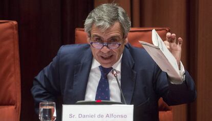 Daniel de Alfonso al Parlament.  