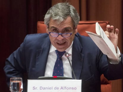 Daniel de Alfonso al Parlament.