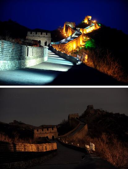 La gran muralla china.