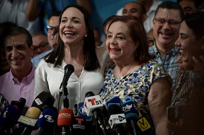 Maria Corina Machado y Corina Yoris Villasana