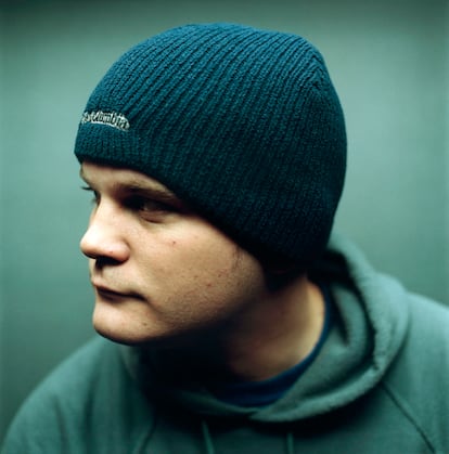 Will Champion, de Coldplay, fotografiado en el año 2001.