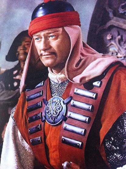 John Wayne, a punto de unificar las tribus nómadas del norte de Asia y escandalizar a Occidente.