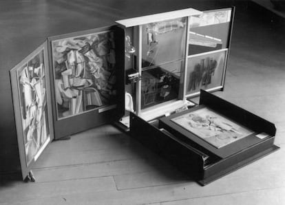 'La Boîte-en-valise' (1935-1941), de Marcel Duchamp.