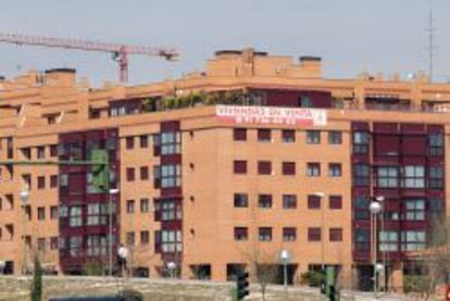 Una promoción de viviendas en venta en Madrid.