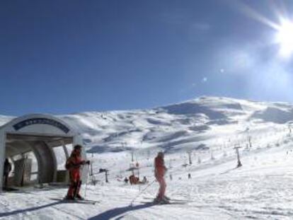 Vista de la estación de esquí de Sierra Nevada. EFE/Archivo