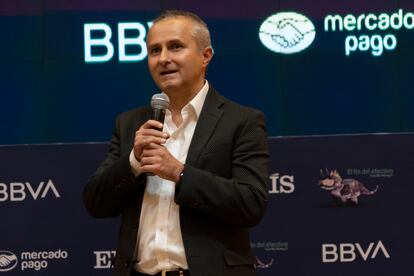 Mauricio Pallares, Director de Marketing y Educación Financiera de BBVA México en la V edición del Foro No Money.