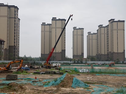Pisos en construcción de Country Garden, en Tianjin (China).
