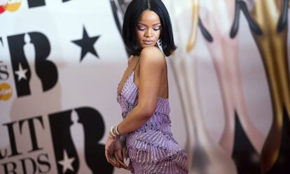 La cantante Rihanna, en Londres el pasado febrero.