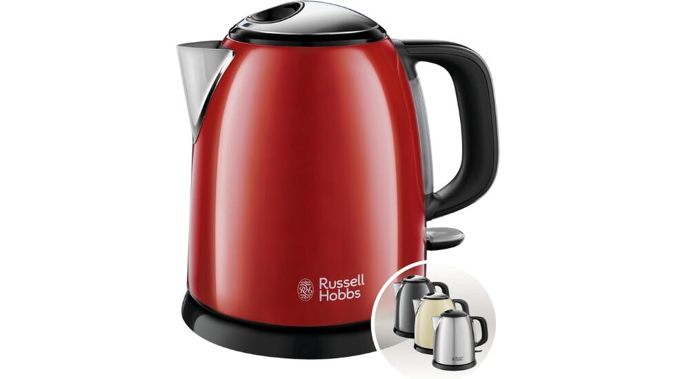 Hervidor de agua eléctrico Russell Hobbs.