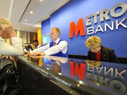 Sucursal de Metro Bank en Londres.