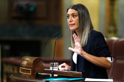 Miriam Nogueras, diputada de Junts Per Catalunya, decía este miércoles sobre la tribuna: “Señor Sánchez, seguir dándole estabilidad nos ha ido alejando de nuestro objetivo principal que es la independencia de Cataluña. Con usted, Cataluña siempre pierde”.