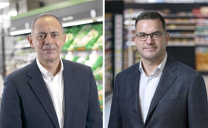 Rafa Berrocal y Paco Espert, directores generales de compras de Mercadona.