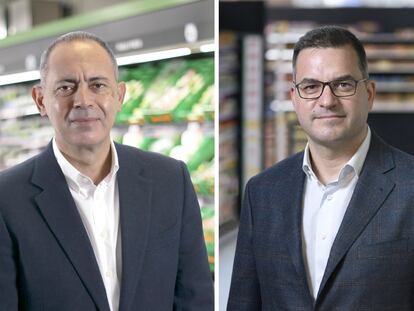 Rafa Berrocal y Paco Espert, directores generales de compras de Mercadona.