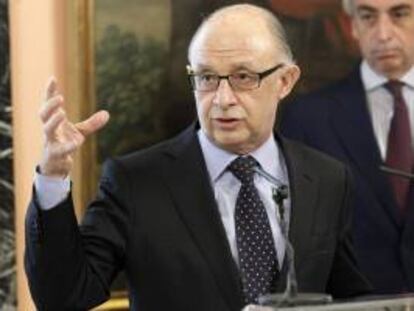 El ministro de Hacienda, Cristóbal Montoro. EFE/Archivo