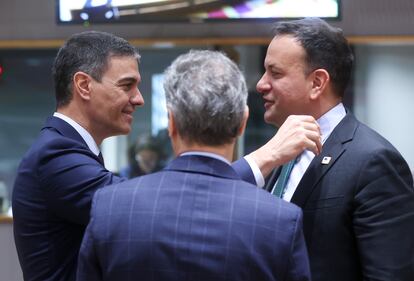 Leo Varadkar y Pedro Sanchez