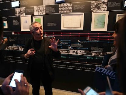 El chef Ferran Adrià inaugura su exposición en Perú.