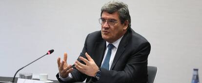 El ministro de Inclusión, Seguridad Social y Migraciones, José Luis Escrivá.