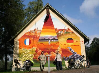 Entre Alemania y Francia; Europa en bici y sin fronteras