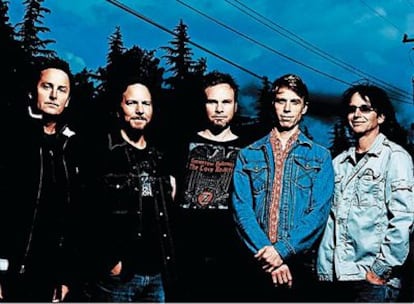 El grupo "grunge" Pearl Jam