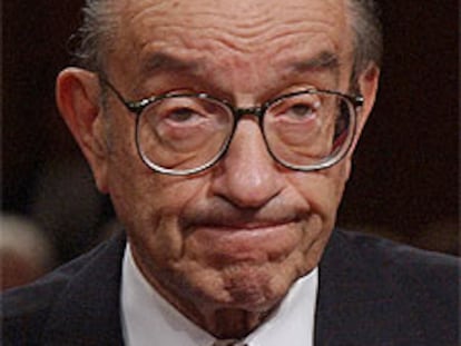 Alan Greenspan, ayer.