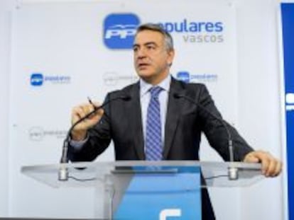 El diputado general de &Aacute;lava y secretario general del PP en este territorio, Javier de Andr&eacute;s.