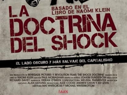 Cartel de La doctrina del Shock