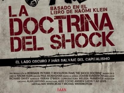 Cartel de La doctrina del Shock