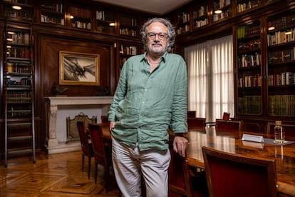 Miguel Ángel Noceda, en la sede de la Asociación de la Prensa de Madrid.