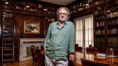 Miguel Ángel Noceda, en la sede de la Asociación de la Prensa de Madrid.