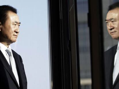 Wang Jianlin, en la sede de la inmobiliaria que le hizo rico, Dalian Wanda Group, en Pek&iacute;n.