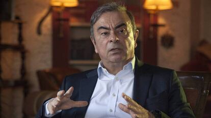 Carlos Ghosn, en una entrevista en Beirut el pasado enero.
