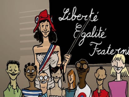 "Mis hijos jamás olvidarán sus años en la escuela pública francesa"