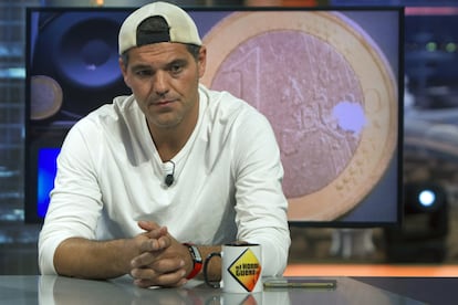 Frank de la Jungla en el programa 'El Hormiguero' en mayo de 2015 en Madrid.