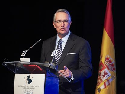 Ricardo Salinas Pliego, presidente de Grupo Salinas, en Madrid, España en 2016.
