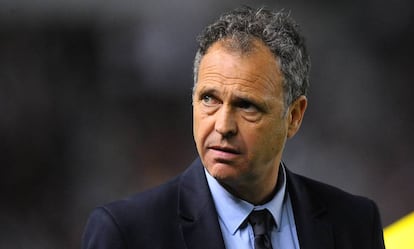 Caparrós, en 2014, al frente del Levante