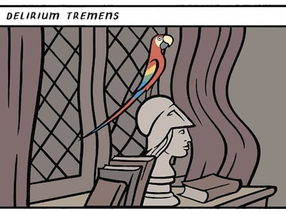 Trampantojo: ‘Delirium tremens’