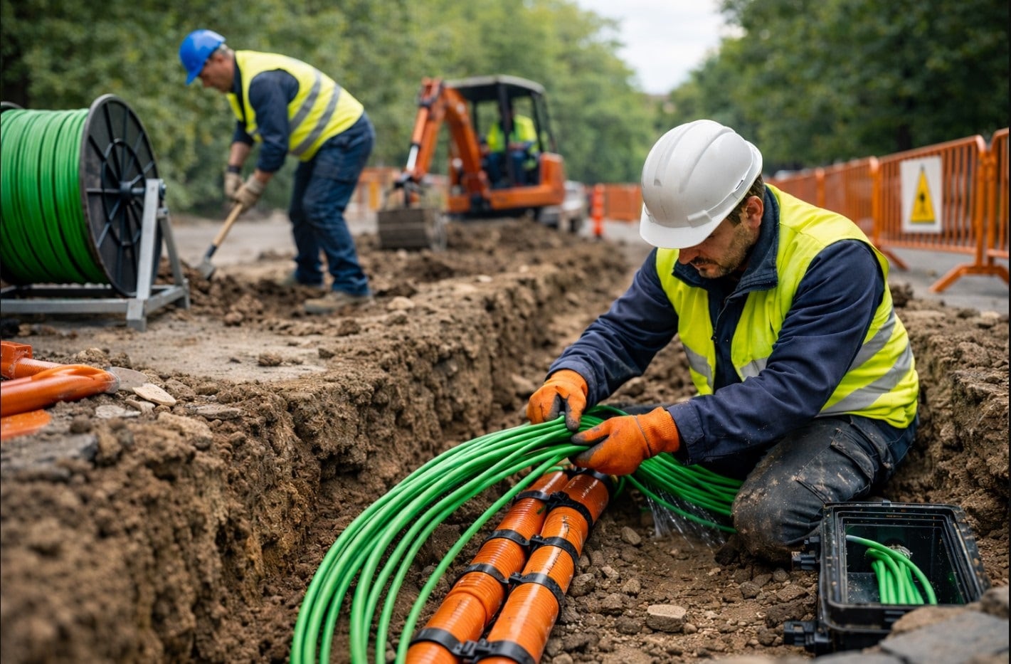 Frente común de las telecos contra Telefónica para que Bruselas regule los conductos