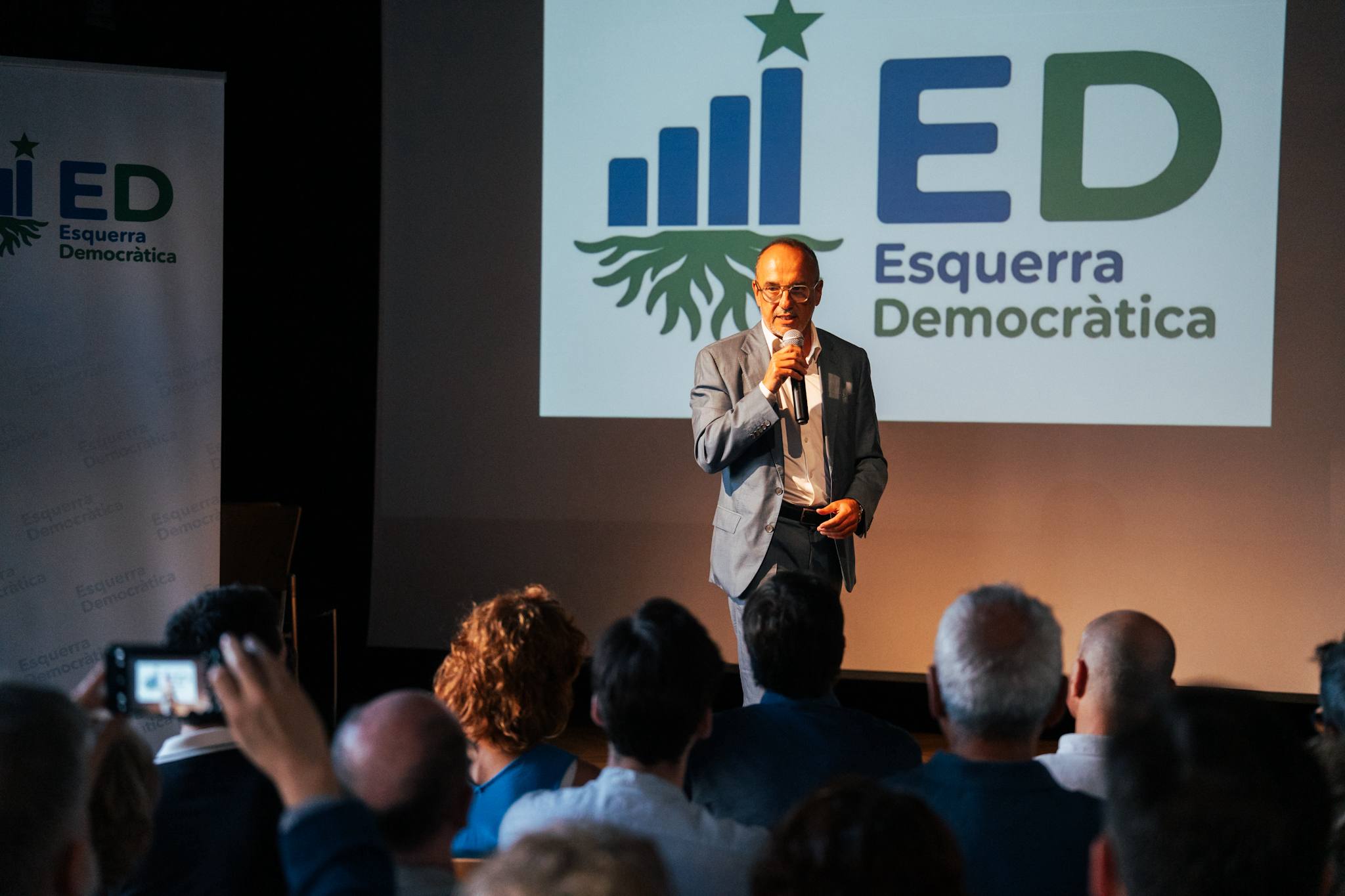 Campuzano y Álvaro lanzan Esquerra Democràtica para abrir el espacio político de ERC hacia el centro