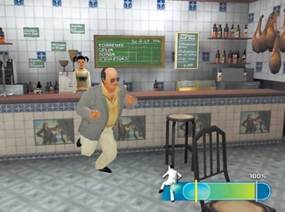 Un fotograma del videojuego <i>Torrente 3: El protector</i>.