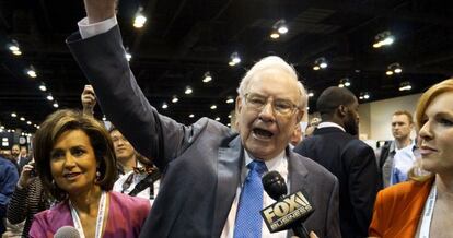 El multimillonario Warren Buffett, consjero delegado de  Berkshire Hathaway.