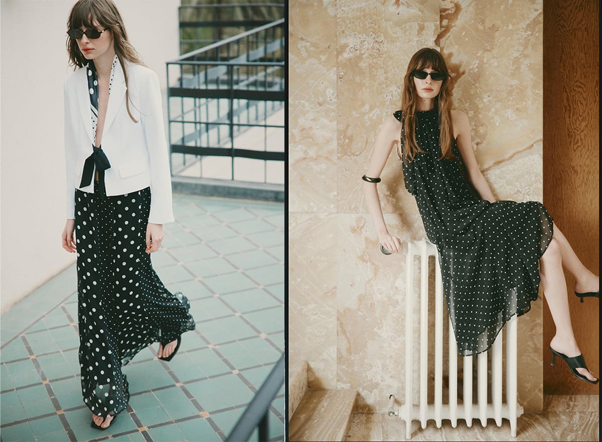 Los lunares se reinventan: el estampado de la temporada conquista el fondo de armario