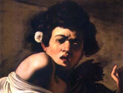 <i>Muchacho mordido por un lagarto,</i>de Caravaggio.