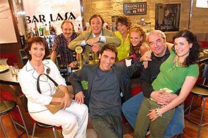 Los actores de la serie <i>Mi querido Klikowsky.</i>