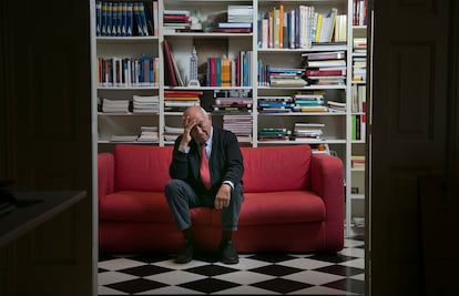El filósofo, catedrático y escritor toledano, fotografiado en Madrid.